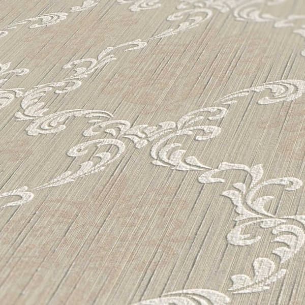 Barocktapet Samuel M1-No.3780 Beige Barock Klassisk