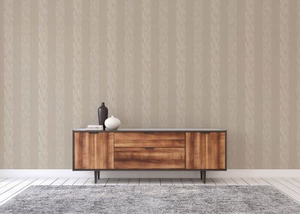 Tapet Ränder M1-No.3806 Beige Ränder i block Struktur