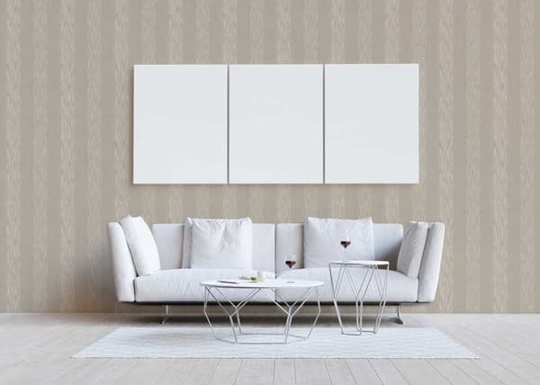 Tapet Ränder M1-No.3806 Beige Ränder i block Struktur