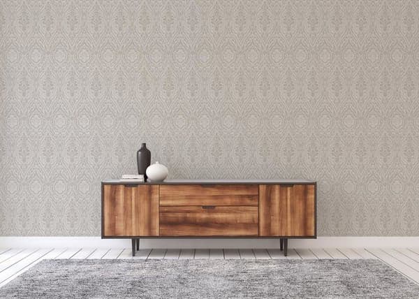 Tapet Ränder Sten M1-No.3853 Kräm Barock Ränder