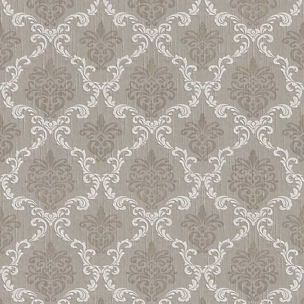 Barocktapet Samuel M1-No.3785 Taupe Barock Klassisk