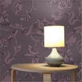 Miniatyrbild 1 av 5: Papir Tapet Blomster M1-No.3798 Lila Metallisk Klassisk Barokk
