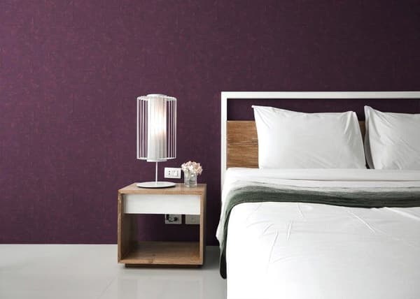 Grafiskt Tapet Carlo M1-No.2828 Non-woven Tapet Lila Geometrisk
