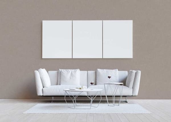 Enfärgad tapet M1-No.2782 Vävd tapet Beige Enfärgad tapet