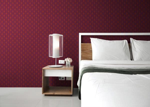 Vintage Tapet M1-No.2821 Lila Vintage Retro Geometrisk Tapet