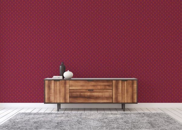 Vintage Tapet M1-No.2821 Lila Vintage Retro Geometrisk Tapet