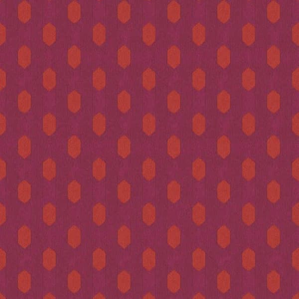 Vintage Tapet M1-No.2821 Lila Vintage Retro Geometrisk Tapet