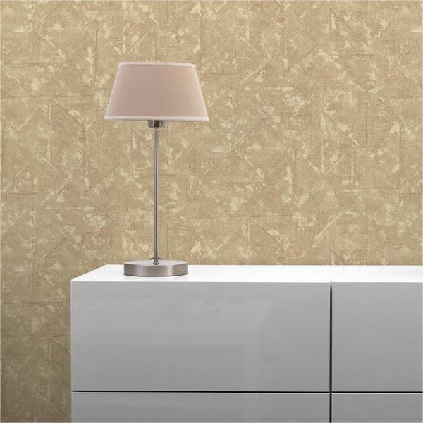 Grafisk Tapet Carlo M1-No.2832 Beige Brun Geometrisk Abstrakt