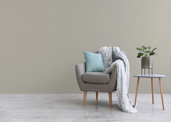 Enfärgat Tapet M1-No.2912 Tapet Non-Woven Taupe Enfärgad Tapet