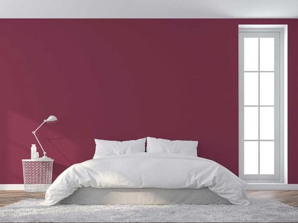 Enfärgad Tapet M1-No.2556 Non-woven Lila Enfärgad Tapet