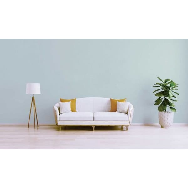 Enfärgad tapet M1-No.2701 | Non-woven tapet | Blå | Unicolor