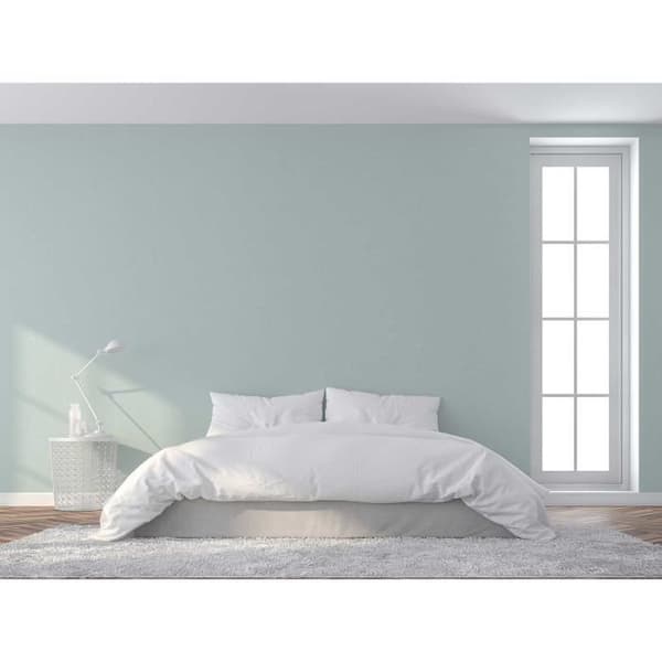 Enfärgad tapet M1-No.2701 | Non-woven tapet | Blå | Unicolor
