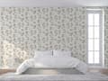 Miniatyrbild 3 av 5: M1-No.2705 Tapet non-woven Grå Silver Naturblad