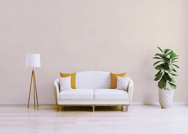 Enfärgat Tapet M1-No.2671 Non-woven Tapet Beige Enfärgat Tapet