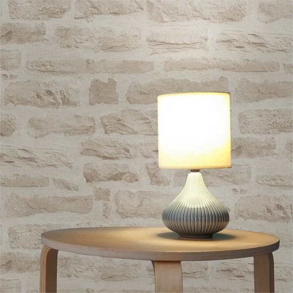 Tapet Pierre Dino M1-No.2592 Beige Crème Sten Mur Tegel