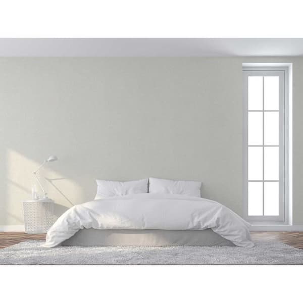 Enfärgad tapet M1-No.2687 | Non-woven tapet | Grädde | Unicolor