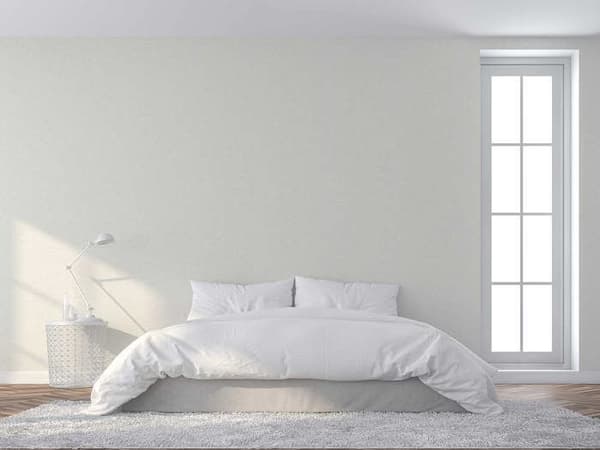 Enfärgad Tapet M1-No.2568 Non-woven Vitrum Vit Enfärgad Tapet