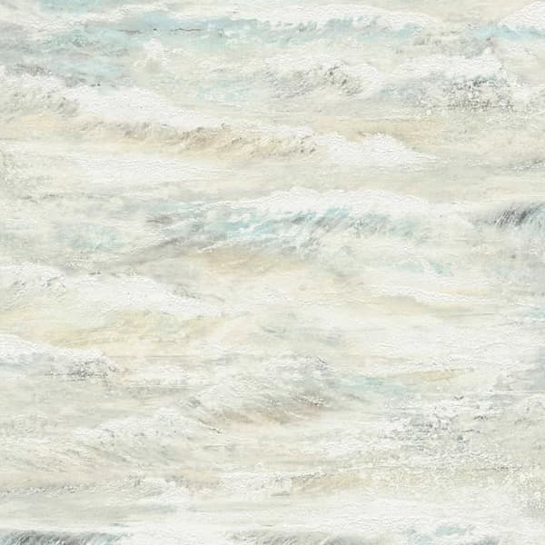 Pepe randig tapet M1-No.2573 | Non-woven tapet | Blå | Vågig tapet | Maritim