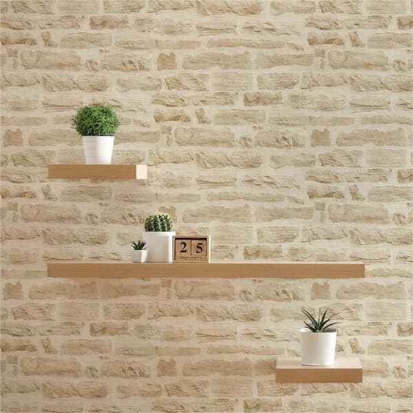 Tapet Pierre Dino M1-No.2591 Beige Crème Sten Mur Tegel