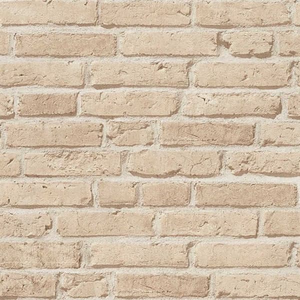 Papier Vägg Pierre Luano M1-No.2593 Beige Sten Mur Tegel Rustik