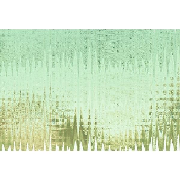 Grafisk fototapet M1-No.60333 - Tadessi - Digitaltryck - Grön - Vit - Modern
