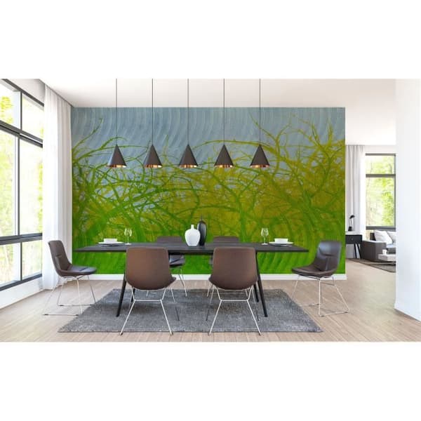 Grafisk fototapet M1-No.60304 - Tadessi - Digitaltryck - Grön - Gul - Natur