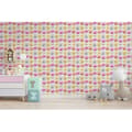 Miniatyrbild 3 av 4: Barnsovrumstapet M1-No.2733 | Tapeter | Rosa | Ung | Katter