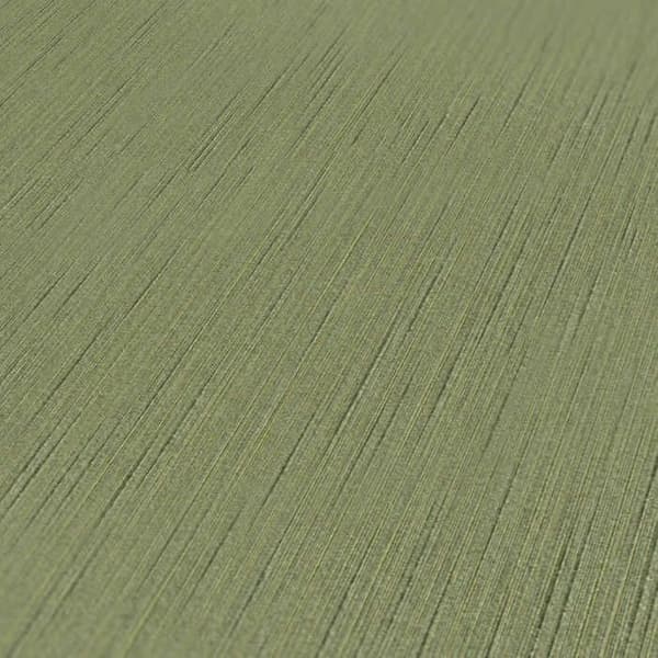Enfärgad Tapet M1-No.3884 Non-woven Tapet Grön Enfärgad Tapet