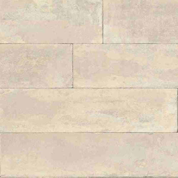 Papper non-woven 426014 tapet sten betong 53 x 1005 cm Rasch Brick Lane beige