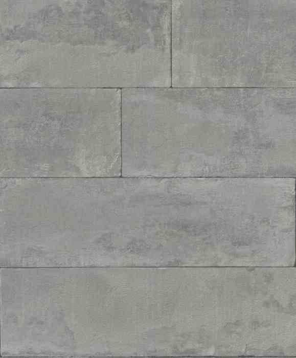 Rasch Brick Lane 426021 non-woven tapet sten tegel 0.53 m x 10.05 m grå