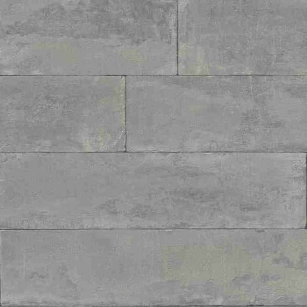 Rasch Brick Lane 426021 non-woven tapet sten tegel 0.53 m x 10.05 m grå