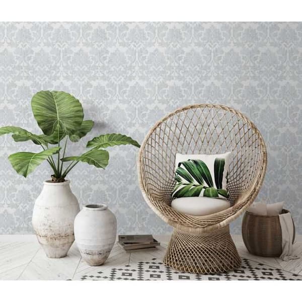 vinyl expanderat 10070-31 non-woven tapet barock 0.53 x 10.05 m Erismann Bestseller Grå