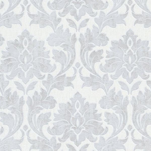 vinyl expanderat 10070-31 non-woven tapet barock 0.53 x 10.05 m Erismann Bestseller Grå