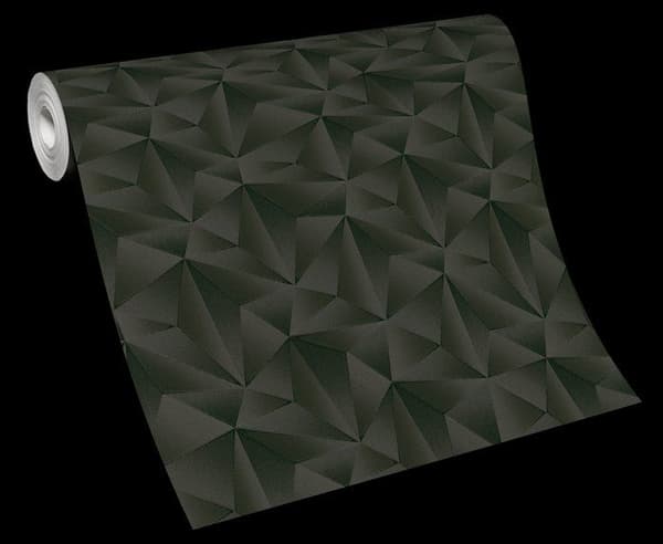 Non-woven tapet 10106-15 Grafisk tapet 0,53 x 10,05 m Erismann Spotlight Svart