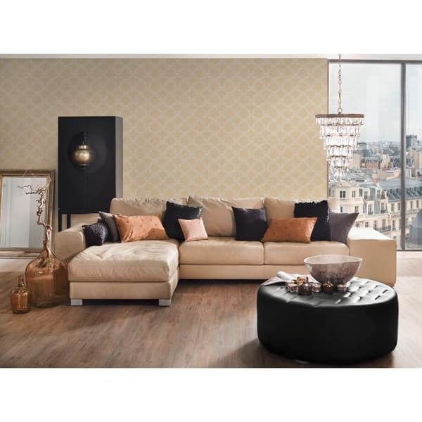 Tessuto väggtextil - 10,05 m x 0,53 m - beige