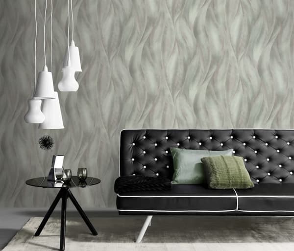 Non-woven tapet 10148-18 Tapet Blommor Floral 0.53 x 10.05 m Erismann GMK - Fashion For Walls turkos