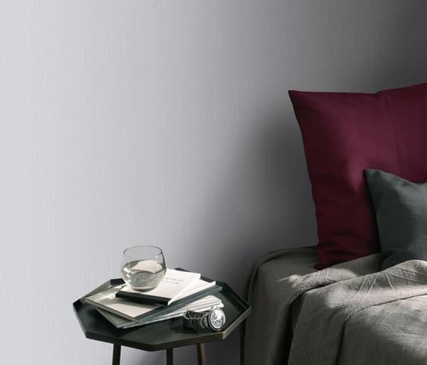 Non-woven tapet 10171-10 enfärgad tapet 0,53 x 10,05 m Erismann ELLE Dekoration Grå