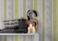 Miniatyrbild 6 av 6: Schöner Wohnen 6 non-woven tapet - 10,05 m x 0,53 m - gul