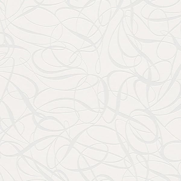 Simply White 3 non-woven tapet - 10,05 m x 0,53 m - metallic