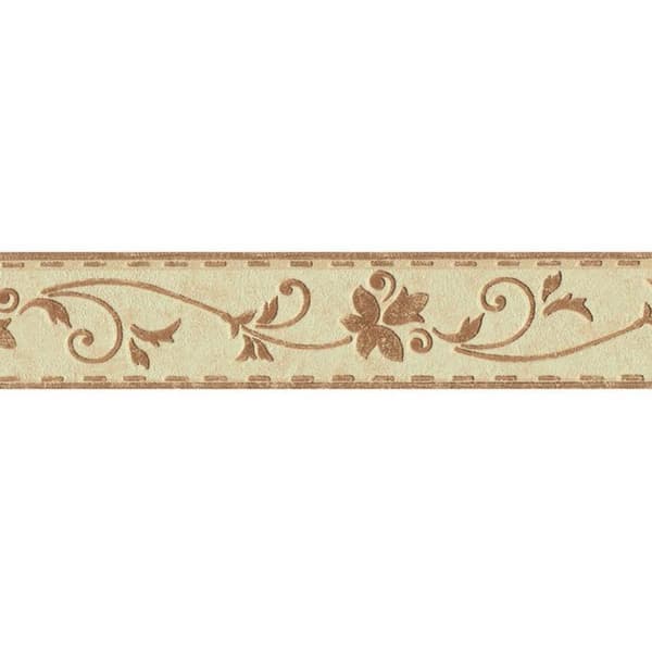 Väggkant - Endast kanter - 8 - 5,00 m x 0,05 m - Beige - Interiör