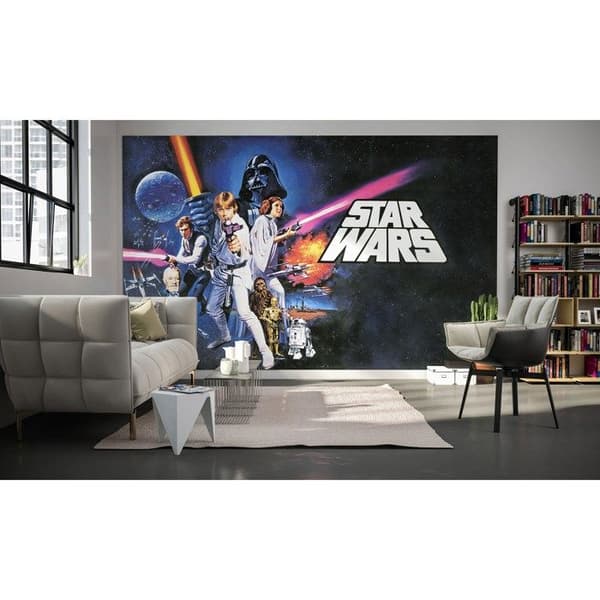 Non-woven tapet XXL panorama klassiskt motiv 1 - Star Wars 400X250CM