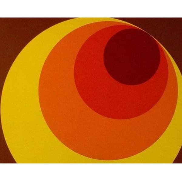 AS Creation 701312 Non-woven Tapet Retro Design 1970-tal Brun Gul Orange (Import från Tyskland)