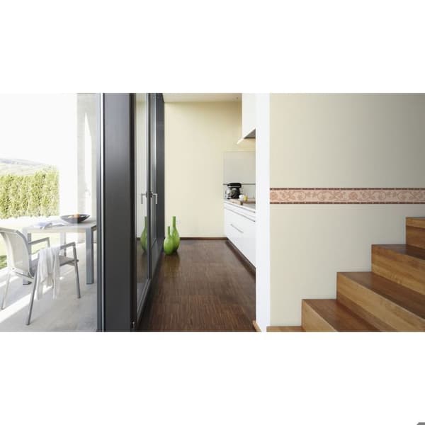 Tapet - Endast kanter - 8 - 5,00 m x 0,13 m - Beige - Enfärgad - Inomhus