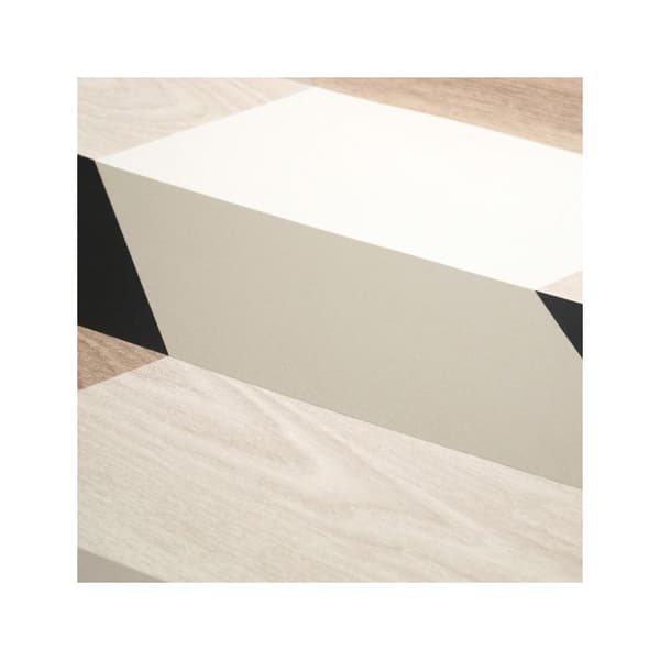 Vinyltapet på non-woven - Designträ - Horisontell träbeklädnad - Rull(ar)