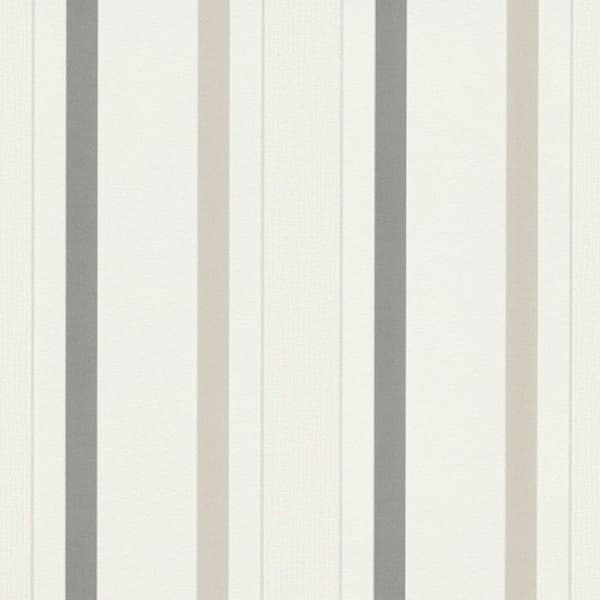 Erismann Summer Beat 542902 non-woven tapet med ränder 0.53 m x 10.05 m beige
