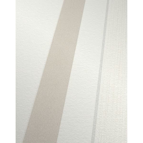 Erismann Summer Beat 542902 non-woven tapet med ränder 0.53 m x 10.05 m beige