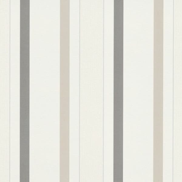Erismann Summer Beat 542902 non-woven tapet med ränder 0.53 m x 10.05 m beige