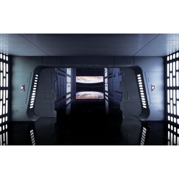 Panoramisk non-woven tapet Rogue One: A Star Wars Story The Death Star - Star Wars 400X250CM