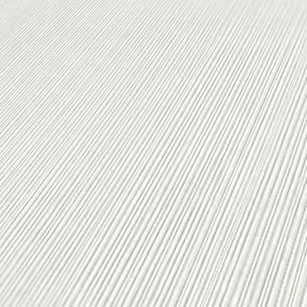 TADESSI tapet återvinningsbar non-woven tapet vit enfärgad struktur randig 1 rulle TA-01-03953_1