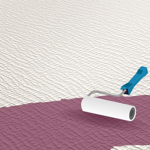 TADESSI tapet återvinningsbart non-woven tapet i vit enfärgad fin struktur 1 rulle TA-01-03930_1